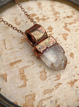 Load image into Gallery viewer, Quartz Point Electroformed Necklace - #1