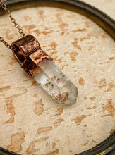 Load image into Gallery viewer, Quartz Point Electroformed Necklace - #2