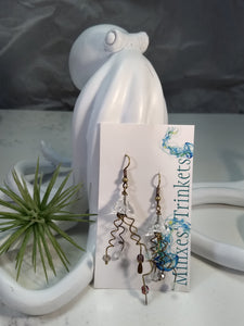 Jellyfish Earrings - Clear - Minxes' Trinkets