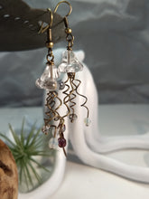 Load image into Gallery viewer, Jellyfish Earrings - Clear - Minxes&#39; Trinkets