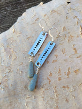 Load image into Gallery viewer, Moon Phase Earrings - Verdigris - Minxes&#39; Trinkets