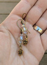 Load image into Gallery viewer, Pinecone Earrings - Minxes&#39; Trinkets
