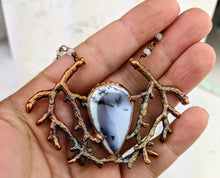 Load image into Gallery viewer, Electroformed Winter Branches with Dendritic Opal - 4 - Minxes&#39; Trinkets