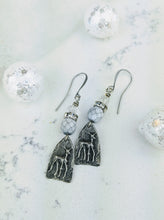 Load image into Gallery viewer, Pewter Winter Deer Earrings - Minxes&#39; Trinkets