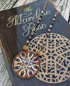 Limited Release - Mandore Rose Necklace and Signed Novel Set - 6 - Minxes' Trinkets