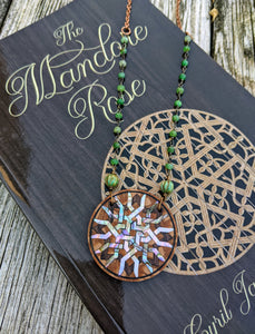 Limited Release - Mandore Rose Necklace and Signed Novel Set - 5 - Minxes' Trinkets