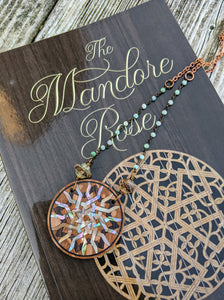 Limited Release - Mandore Rose Necklace and Signed Novel Set - 4 - Minxes' Trinkets