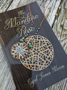 Limited Release - Mandore Rose Necklace and Signed Novel Set - 3 - Minxes' Trinkets
