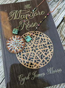 Limited Release - Mandore Rose Necklace and Signed Novel Set - 8 - Minxes' Trinkets