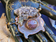 Load image into Gallery viewer, Witch&#39;s Cauldron Copper Electroformed Necklace - 2