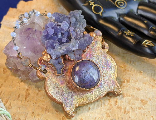 Witch's Cauldron Copper Electroformed Necklace - 4