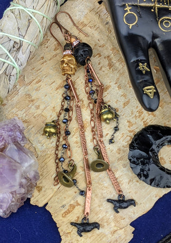 Witchy Shoulder Duster Earrings