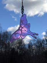 Load image into Gallery viewer, Iridescent Luna Moth Sun Catcher