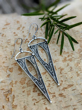 Load image into Gallery viewer, Antiqued Silver Plated Earrings III