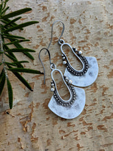Load image into Gallery viewer, Antiqued Silver Plated Earrings I