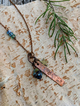 Load image into Gallery viewer, STRENGTH - Stamped Copper Reminder Necklace