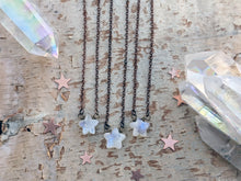 Load image into Gallery viewer, Moonstone Star Necklace