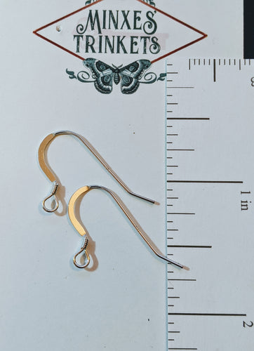 Sterling Silver French Hooks - Customize Earring Option
