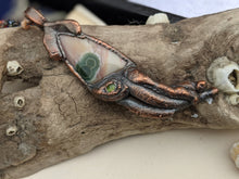 Load image into Gallery viewer, Copper Electroformed Squid Necklace #6