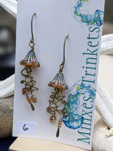 Load image into Gallery viewer, Jellyfish Earrings - Tan #6