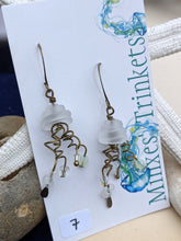 Load image into Gallery viewer, Jellyfish Earrings - Frosted White #7