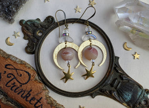 Druzy Celestial Earrings 10
