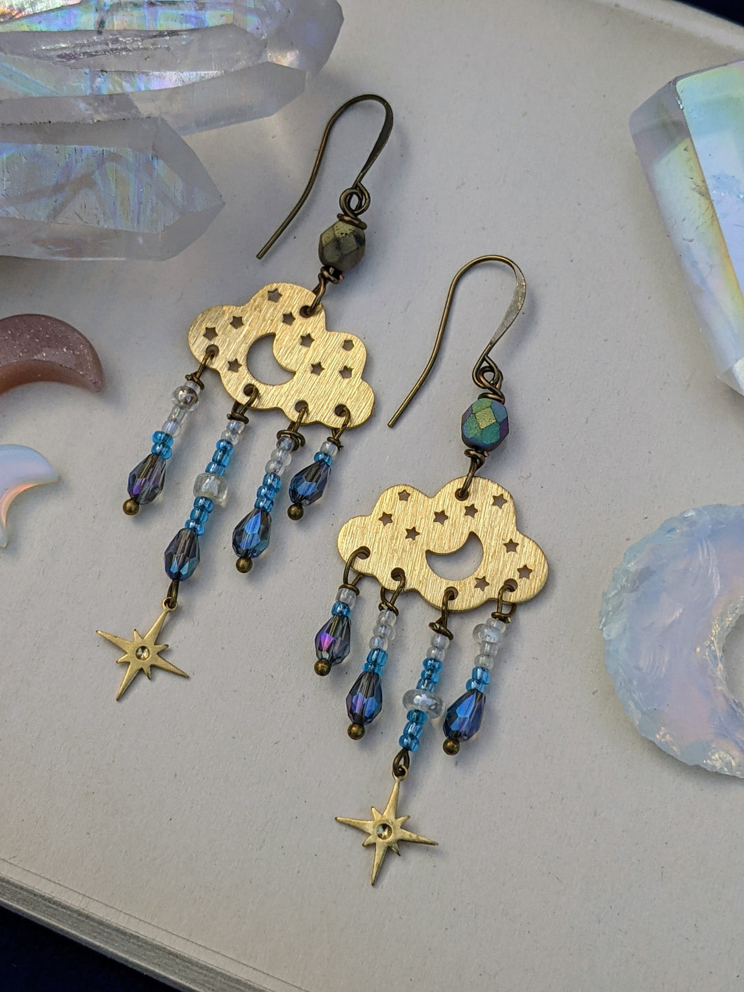 Celestial Cloud Earrings 5