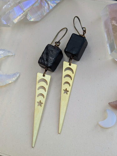 Celestial Tourmaline Earrings