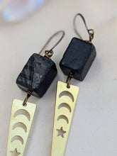 Load image into Gallery viewer, Celestial Tourmaline Earrings