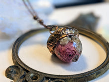 Load image into Gallery viewer, Botanical Acorn Necklace - Rose 5