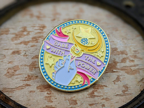 Babe With the Power Labyrinth Pin