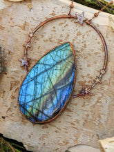 Load image into Gallery viewer, Giant Celestial Copper Electroformed Statement Necklace