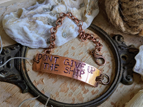 Don't Give Up The Ship - Sailor Oyster Bar Fundraiser Bracelet