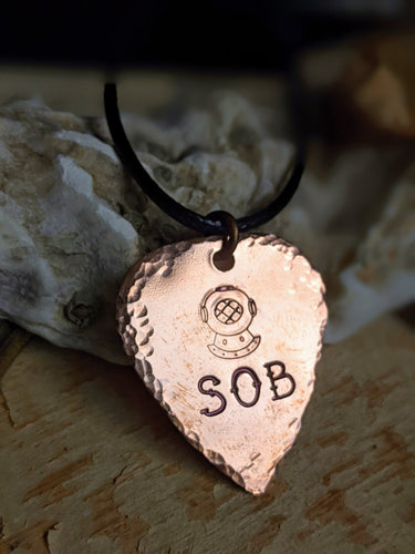 SOB - Sailor Oyster Bar Fundraiser Diver Necklace