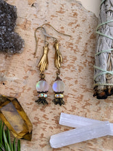 Load image into Gallery viewer, Fortune Teller Crystal Ball Earrings - Future Yet To Be Seen
