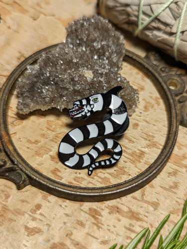 Beetlejuice Sandworm Pin