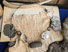 Load image into Gallery viewer, Prayer Box Necklace with Clear Quartz 2