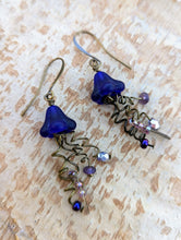Load image into Gallery viewer, Jellyfish Earrings - Blue