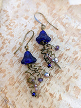 Load image into Gallery viewer, Jellyfish Earrings - Blue