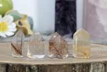 Load image into Gallery viewer, Electroformed Rutilated Quartz Necklace IV - Minxes&#39; Trinkets
